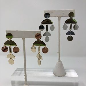 Geometric Dangle Earrings
